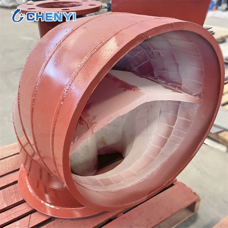 Alumina ceramic wear-resistant elbow Alumina ceramic wear-resistant elbow