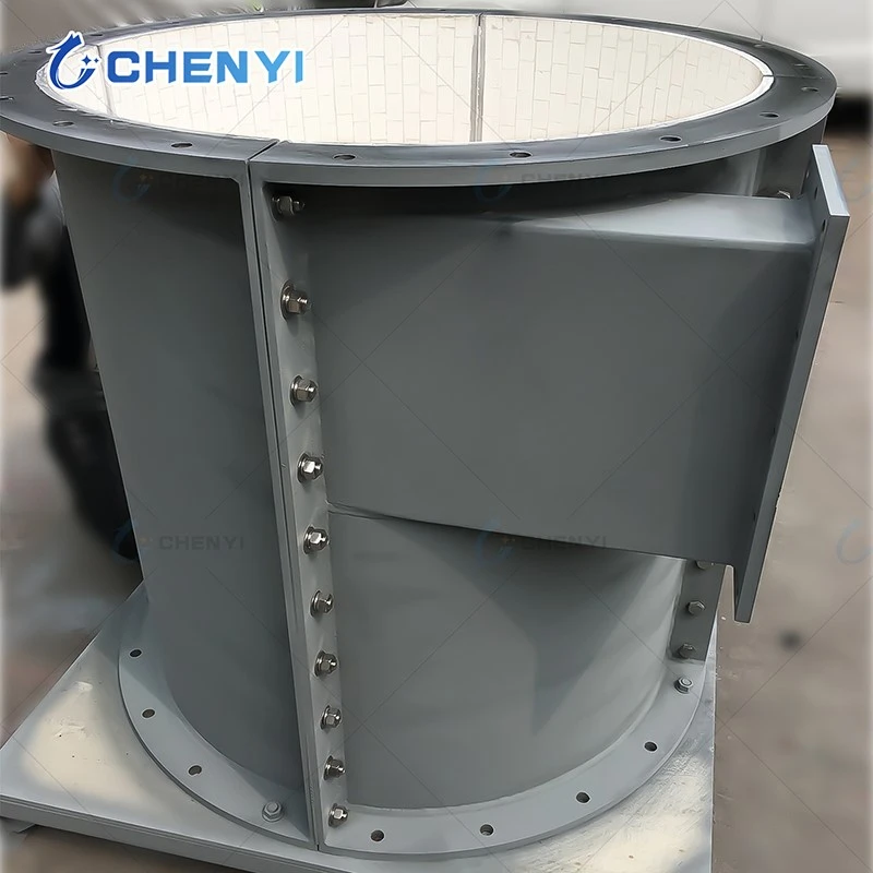 Wear-resistant pipe in grey Wear-resistant pipe in grey